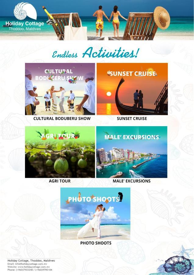 Holiday Cottage Thoddoo, Maldives Екстер'єр фото
